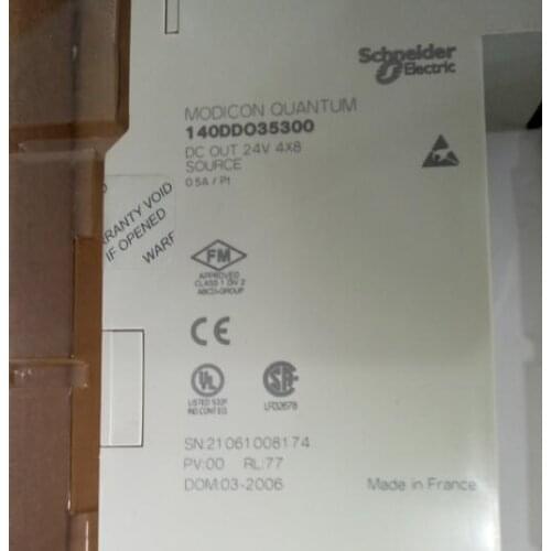 PLC 140DDO35300 , Used one , 90% appearance new , 3 months warranty in stock