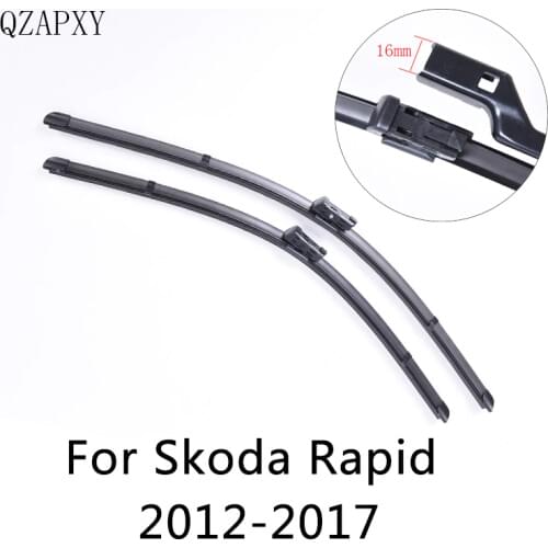 Front Wipers For Skoda Rapid from 2012 2013 2014 2015 2016 2017 Windscreen wiper Wholesale Car Accessories