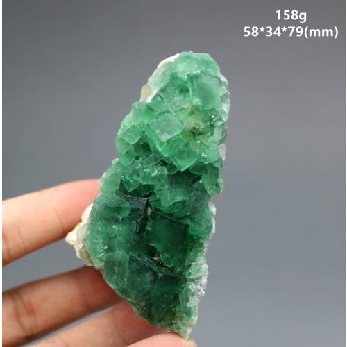 100% Natural green fluorite Mineral specimen cluster mineral crystal specimens Stones and crystals Healing crystal