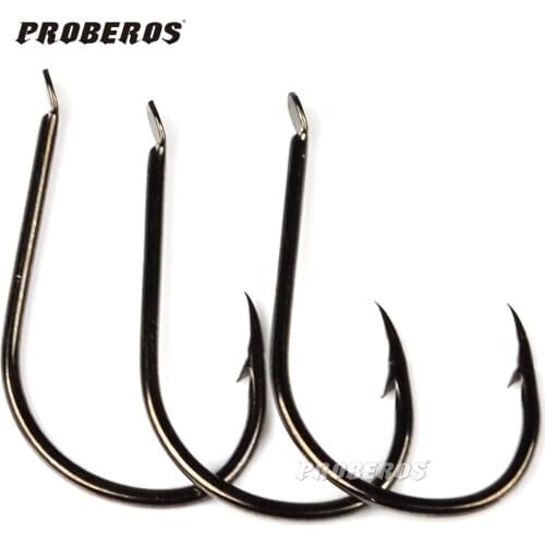200pcs/lot worm hooks with barbed hooks fishhook carp fishing tackle free shipping