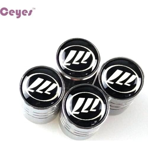 Car-Styling Car Stickers Stainless Steel Emblems Caps Airtight Cover Case For Lifan Solano X60 X50 520 620 320 Badge Accessories