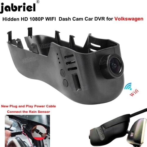 Easy to install WIFI Dash Cam Car DVR Cameras Recorder for Volkswagen VW Touareg 2011 2012 2013 2014 2015 2016 2017 2018 2019