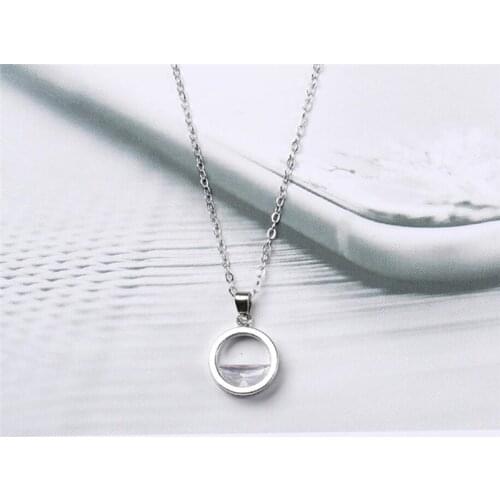 Clavicle Chain Fresh Simple Student Forest Gift 925 Sterling Silver Temperament Personality Fashion Female Necklace SNE053