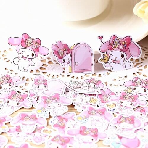 40pcs Anime Girl Cartoon Album Scrapbook Waterproof Decoration Sticker DIY Handmade Gift Scrapbook Sticker