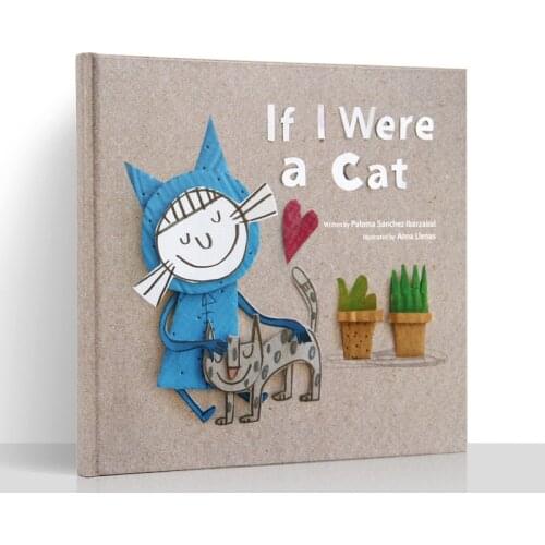 If I Am A Cat Child English Picture Book Parent-child Emotional Management Story Book Back To School Extracurricular Read Books