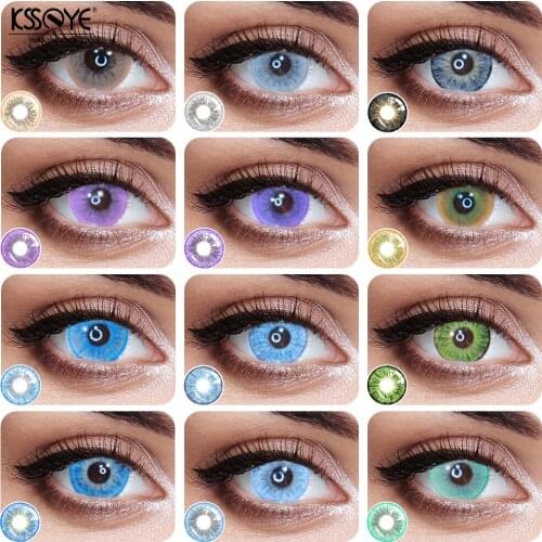 The international 3Tones Natural Color Contact lenses Soft Contact lens Beautiful Pupil Hotsale cosmetic lenses