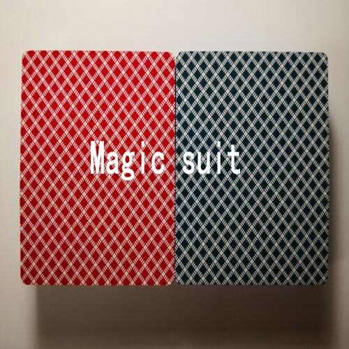 Magic poker home-XMOFANG WSD3016 (red/blue) Magic Poker , Magic card ,87x57mm, Poker Games.Magic props