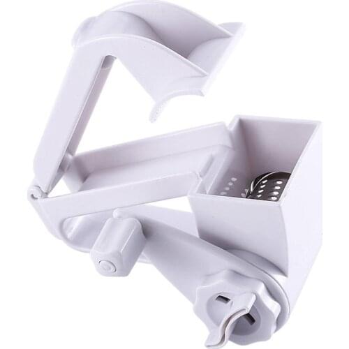 Multipurpose Rotary Cheese Grater With Stainless Steel Drums Handheld Cheese Grinder For Parmesan Cheddar Chocolate Vegetable