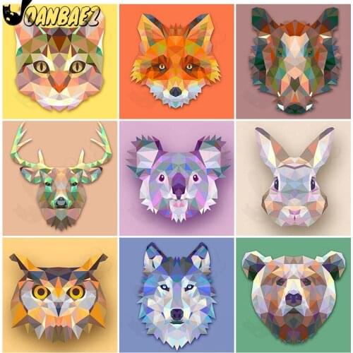 Fashion Animal Diamond Painting Three-Dimensional Cross Stitch Embroidery Mosaic Kit 5D Diy Hand Inlaid Home Decoration Design