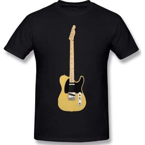 Bruces And The Springsteen Telecaster Humor Graphic Mens Basic Short Sleeve T-Shirt R252 Tees Tops European Size