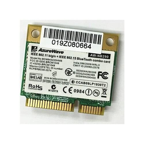 SSEA NEW for Broadcom BCM943225 Bcm943225hmb 802.11b/g/n Wireless Wifi Bluetooth half Mini PCI-E for Acer/dell/ASUS/Samsung