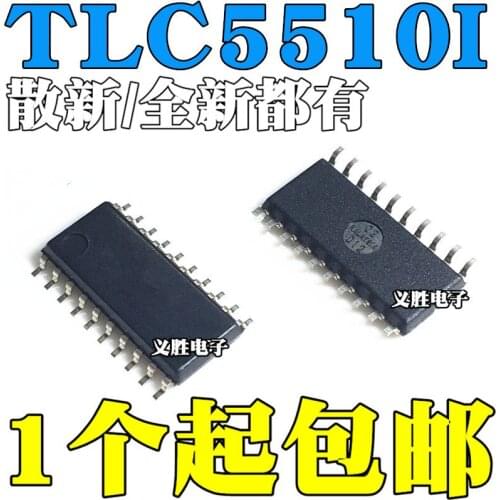 New and original TLC5510INSR TLC55101 TLC5510I SOP24 Adc chip, TI Texas modulus conversion IC, digital converter chip