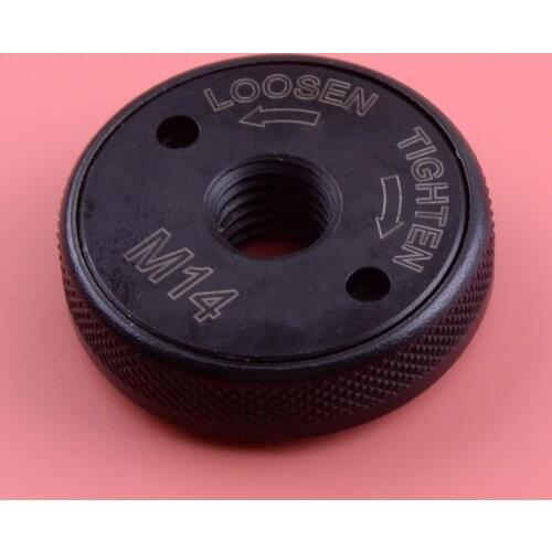 M14 Plate Clamp Nut Chuck Flange Locking Release for Angle Grinder Cutting Machine 1200W of 11000rpm High Strength Accessories