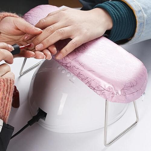 Leather Hand Rest Pillow Wrist Support Holder NEW Hand Pillow Beauty Salon Cushion Table Manicure Pedicure Tool For Nail Art