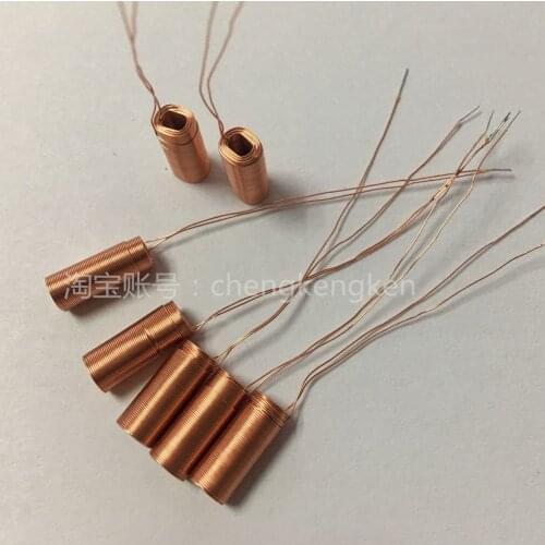 Self-adhesive Hollow Coil Animal Tag Coil Electronic Toy Coil Needle Selector Coil