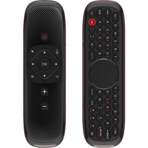 W2 Air Mouse with 4 in 1 Multifunction Wireless Keyboard & Touchpad Smart Control,Applicable to Android TV Box/All-in-One PC