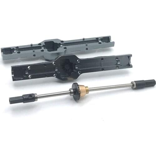 WPL 1:10 D12 remote control car accessories RC climbing car metal upgrade rear axle assembly differential