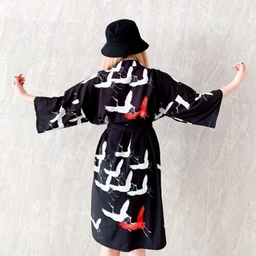 Kimono Cardigan Womens Tops And Blouses Japanese Streetwear Women Tops Summer 2021 Long Shirt Female Ladies Blouse Women Clothes