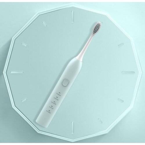 Ultrasonic Vibration Electric Toothbrush Intelligent USB Recharge Adult Travel Soft Bristle Automatic Toothbrush HA1976