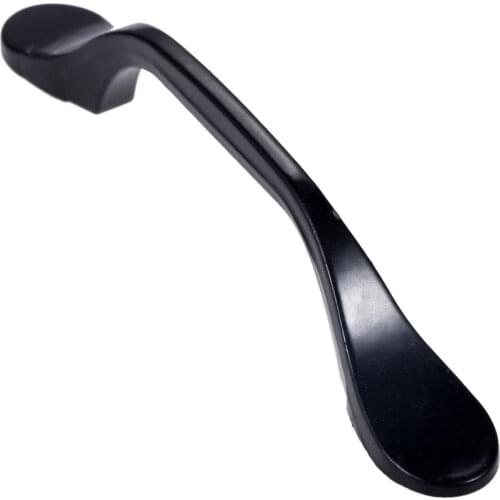 1Pc Vintage Black Arch Furniture Handle Simple Drawer Cabinet Door Knob Chinese Style Alloy Cabinet Pull Handles