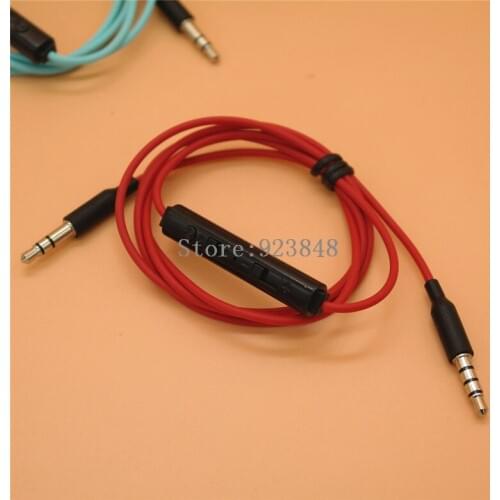 3.5mm to 3.5mm male to male record line with mic