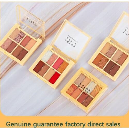 8 Color Portable Mini Matte Eyeshadow Palette Natural Eye Eye Shadow Easy To Color Charming Women Makeup Cosmetic TSLM1