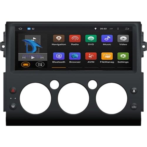 12.3" Android Car Radio Stereo Octa Core GPS Navigation For Toyota FJ Cruiser 2006-2022 Multimedia Video Player with BT WiFi