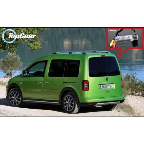 Car Camera For Volkswagen VW Caddy Panel Van 2K MK2 High Quality Rear View Back Up Camera For TopGear Fans | CCD + RCA
