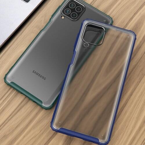 Case for samsung m51 m62 f62 m42 a42 5g bumper cover on galaxy m 51 f 62 protective phone coque back bag silicone matte soft tpu