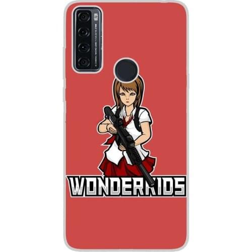 Compatible with TCL-20-SE-4G silicone gel tpu case cover case custom drawing design anti-shock FREAKY 006 case