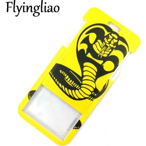 Cobra Kai Snake Credit Card ID Holder Bag Student Women Travel Card Cover Badge Gifts Accessories Work Name Card Holder Gifts