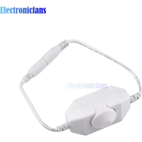 DC 12V-24V PWM Manual Knob LED Dimmer Switch Manual Controller for LED Strip Light Lighting Accessories Dimmers Switch