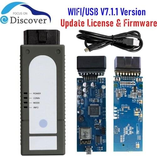 6154 Full Chip WIFI V7.11 update License and Firmware OBD2 Diagnostic Tool for VAG 6154 Code Reader scanner with Multi-Language