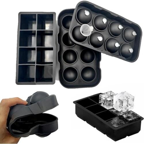 Perfect Ice Cube Silicone Cube Maker Form Cake Pudding Chocolate Molds Easy to Remove Ice Trays Fade Resistant m205