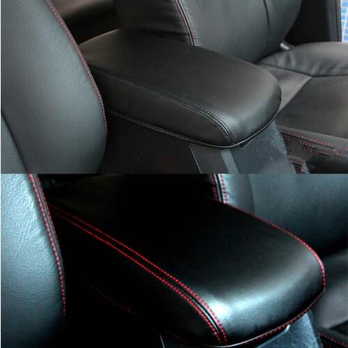 Leather Car Armrest Case Box Cover For RAV 4 2013 2014 Armrest Storage Center Console Cover For Toyota RAV4 2015 2016