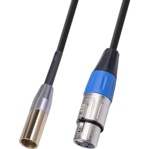 Mini XLR 3PIN Male To XLR Canon Mother Photography Equipment, BMPCC 4K 6K, Etc. with Mini Xlr Interface Microphone connection