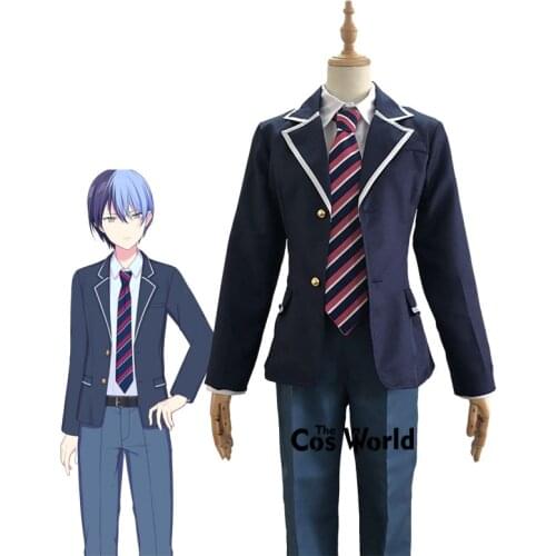 Project Sekai Colorful Stage Feat Vivid BAD SQUAD Aoyagi Touya School Uniform Outfits Anime Customize Cosplay Costumes
