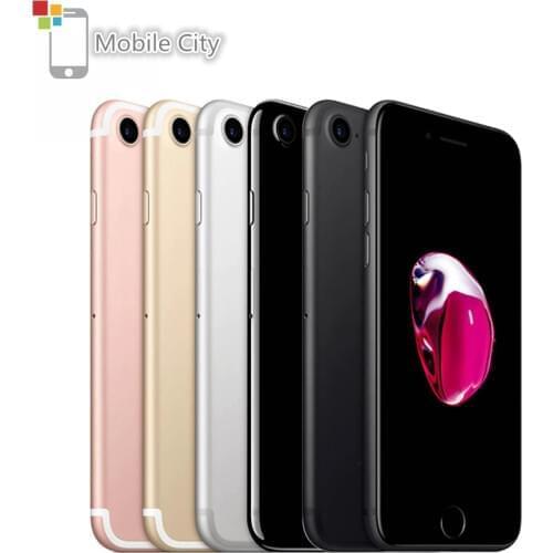 Apple iPhone 7 Quad-Core IOS 4G LTE Mobile Phone 4.7" 2GB RAM 32/128/256GB ROM 12.0MP Fingerprint Original Unlocked Cellphone