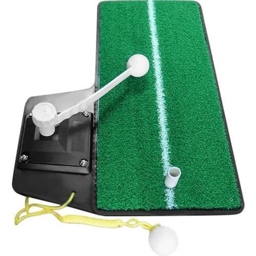 Golf Practice Swing Mat Golf Power Trainer Golf Grass Training Mat for Outdoor Indoor Home Garden Office Camping