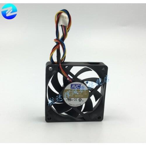 AVC DE07015B12U 7015 0.7A 70*70*15MM 4 wire double ball large air volume CPU 12V chassis fan