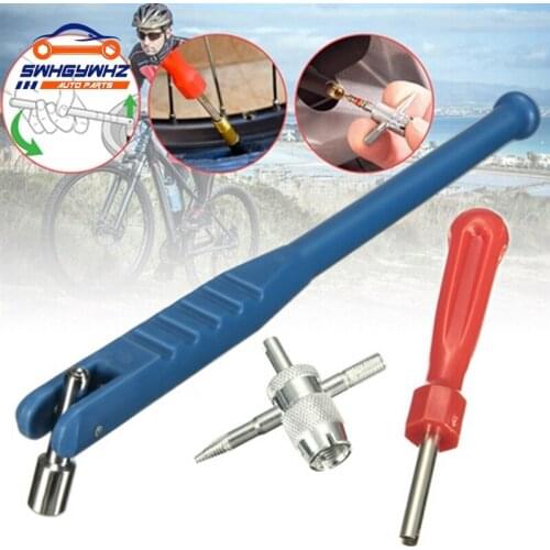 Tire Valve Stem Puller Tube Metal Tire Repair Tools Valve Stem Core Car Motorcycle Remover
