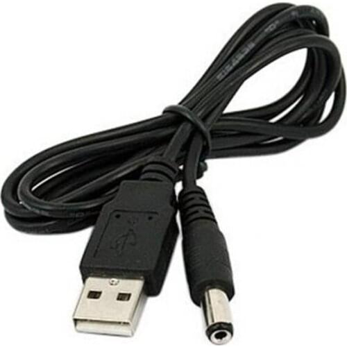 1 PC USB to DC 5.5mm Power Cable USB A Male to Jack Connector 5V Power Cable Connector For Small Electronics Devices Accessories