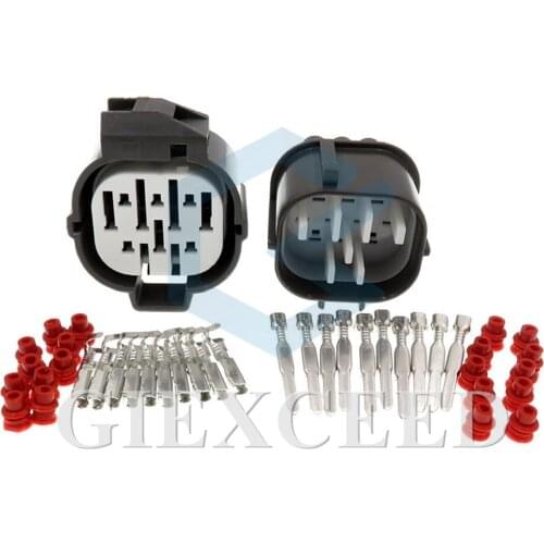10 Pin 6189-0135 6181-0076 DC Integra Chassis Waterproof Automotive Wire Connector Auto Socket