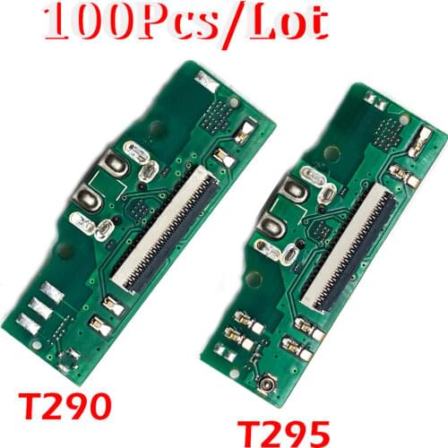 100Pcs USB Port Charger Dock Plug Connector For Samsung Galaxy Tab A 8.0 2019 SM-T290 T290 T295 Charging Board Flex