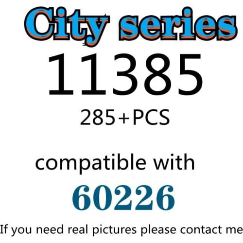 285PCS 11385 Building Block Toy City Series 60226 Assembled Building Block Childrens Toy Gifts