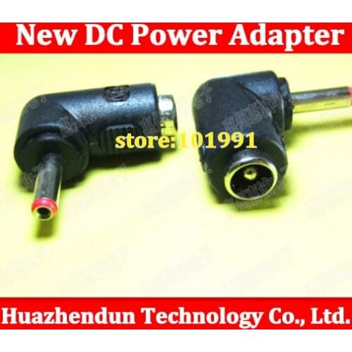 500pcs High Quality DC 5.5X2.1mm Female to 3.5x1.35mm male Power Adapter Connector 90 Degree