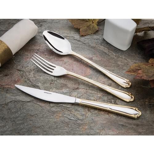84 piece Luxury Boxed Fork Spoon Knife Set Cutlery Set Spoon Fork Set Kitchen Utensils Sets Tableware Sets