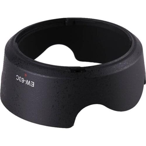 1PC Black ABS Lens Hood EW-63C EW63C for Canon EF-S EW-63C Camera Lens Hood Lens Protetor Ew 63c