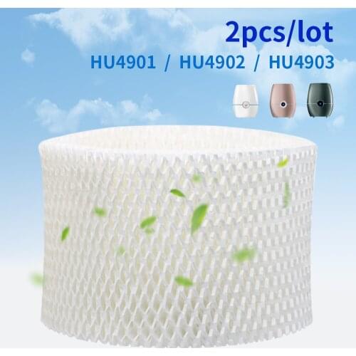 2pcs HU4101 humidifier filters for Philips HU4901/HU4902/HU4903 Humidifier Parts,Filter bacteria and scale