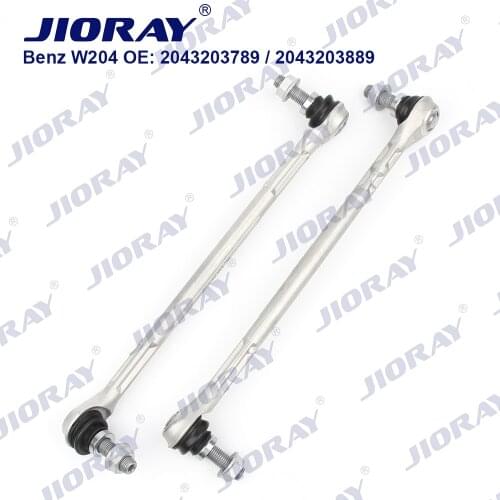 JIORAY Front Axle Sway Bar End Stabilizer Link Ball Joint For Mercedes Benz C-Class W204 S204 E-Class A207 C207 SLK R172